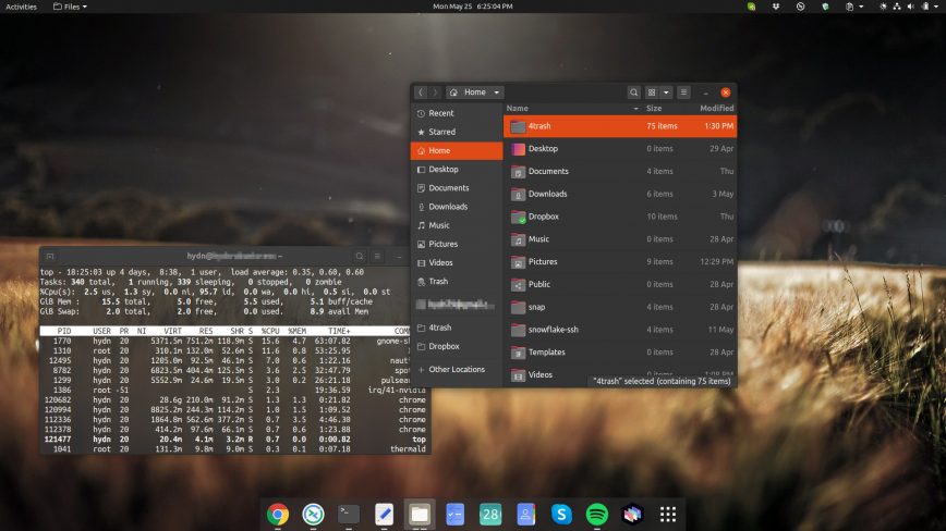 Лучший дистрибутив Linux 2020 (скриншот: Ubuntu 20.04 LTS)
