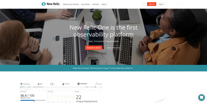New Relic Deliver more perfect software